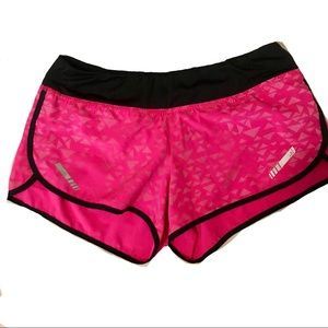✨2 for $15✨Pink/ Black Reflective Athletic Shorts